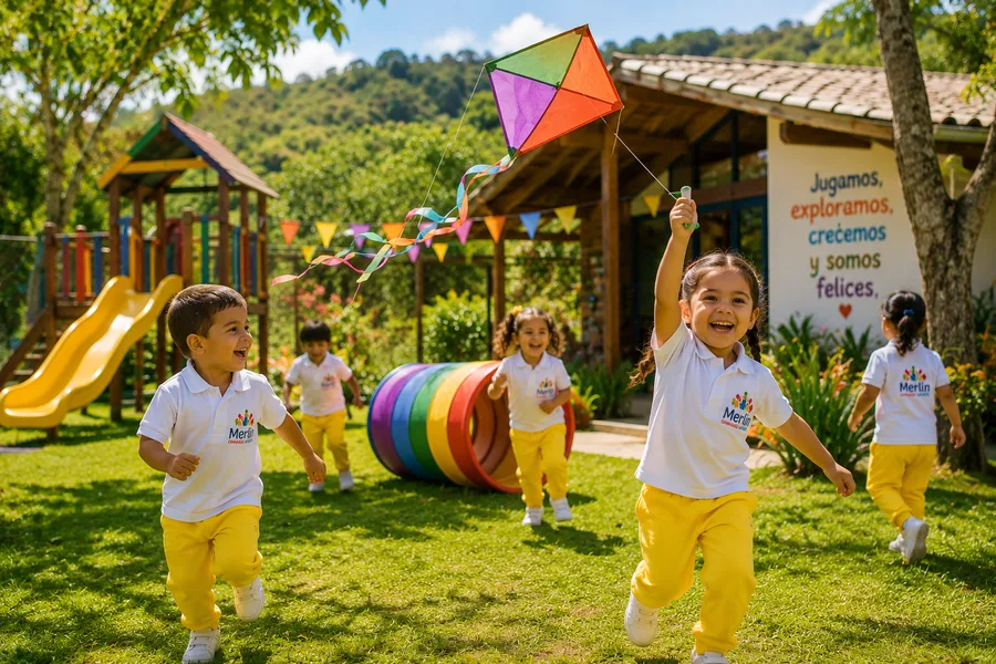 Vida escolar en el Gimnasio Infantil Merlín